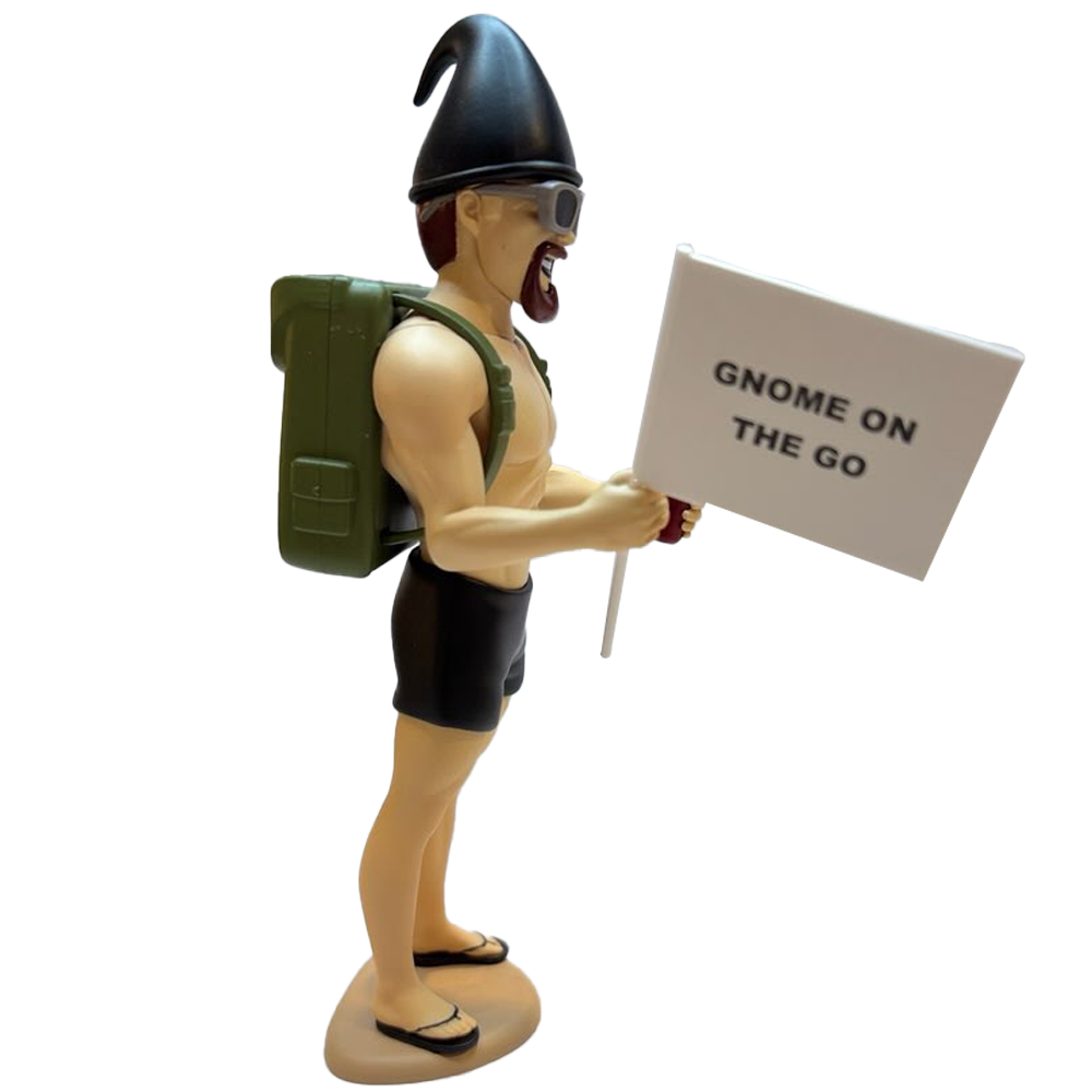 Male Gnome on the Go